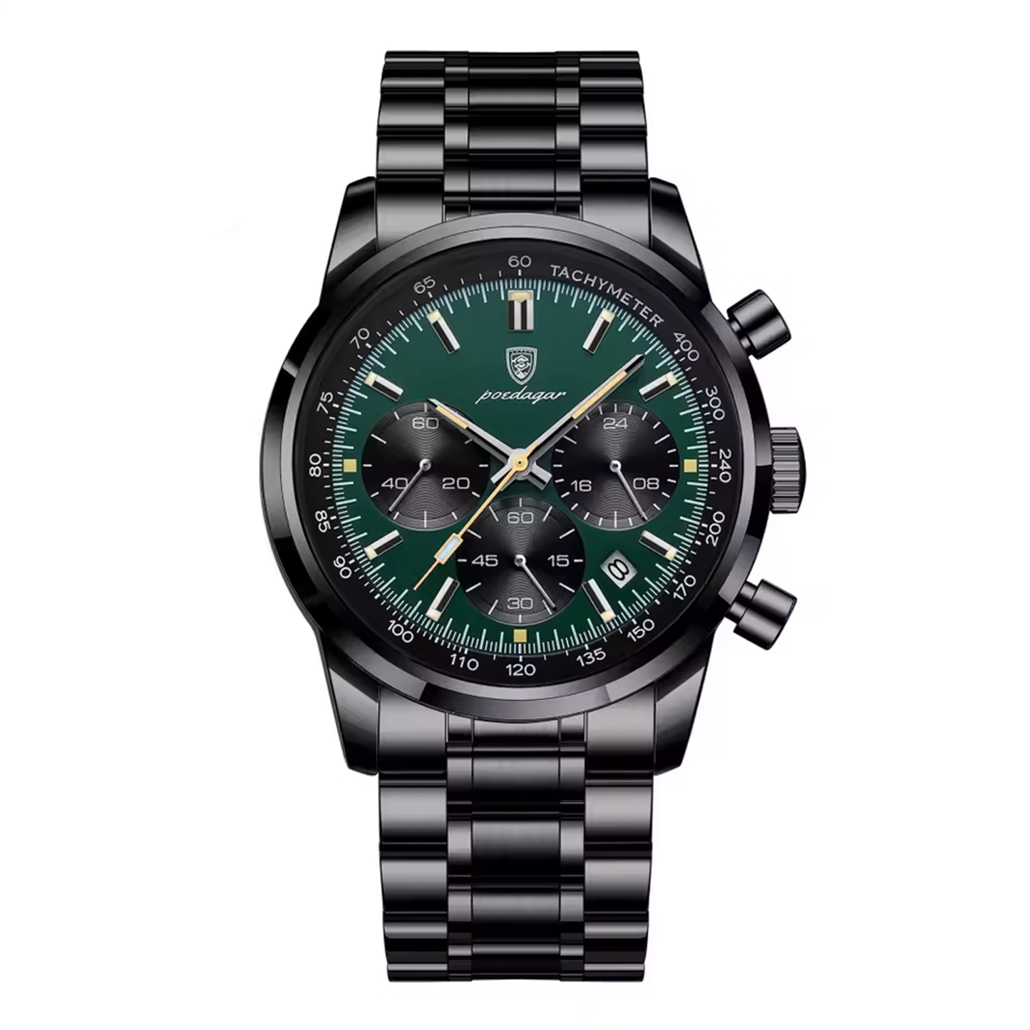 Apex 40mm Watch - Japanese Quartz, Stainless Steel, Water-Resistant