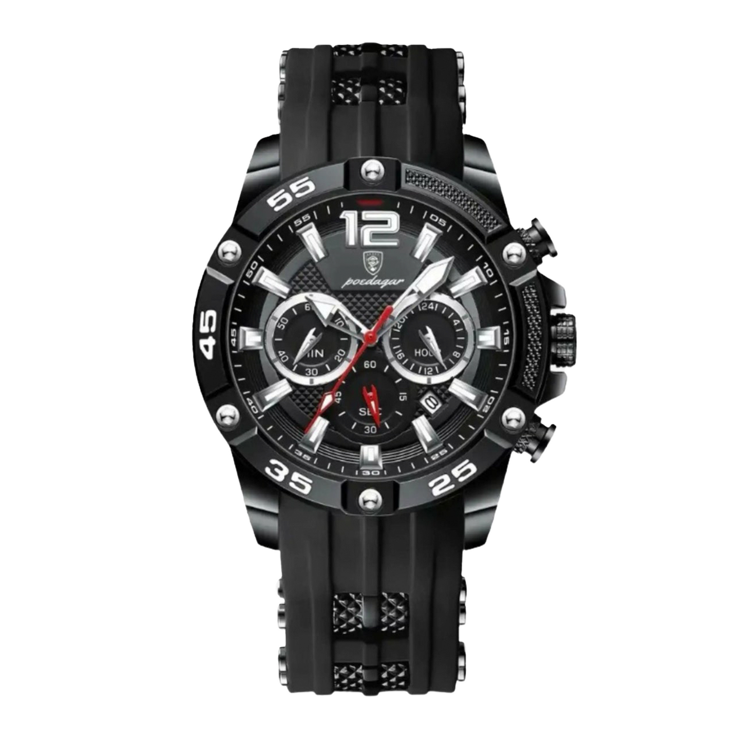 Axis 40mm Watch - Japanese Quartz, Stainless Steel, Water-Resistant