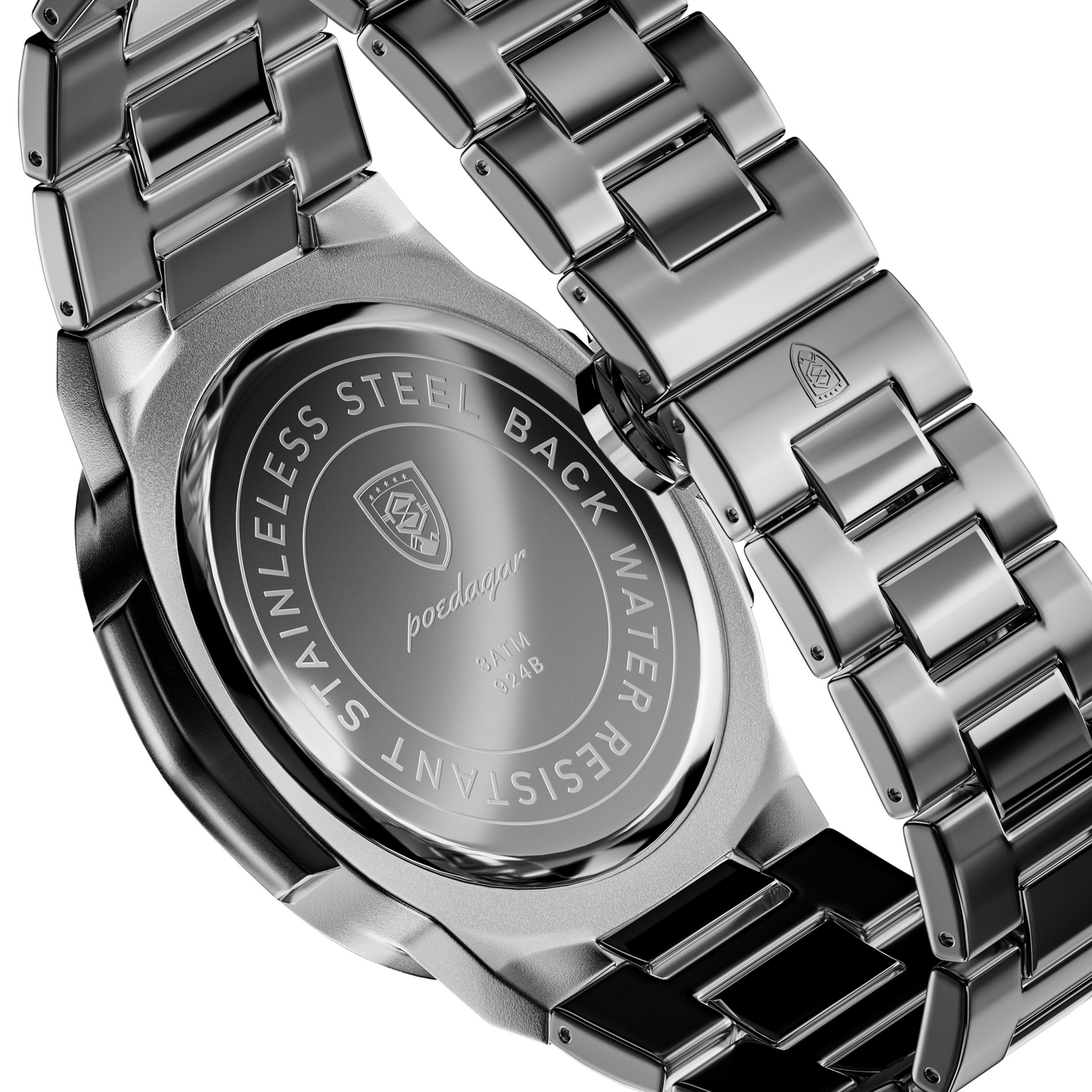 Nautiluz 41mm Watch - Premium Stainless Steel, Sapphire Crystal, Water-Resistant