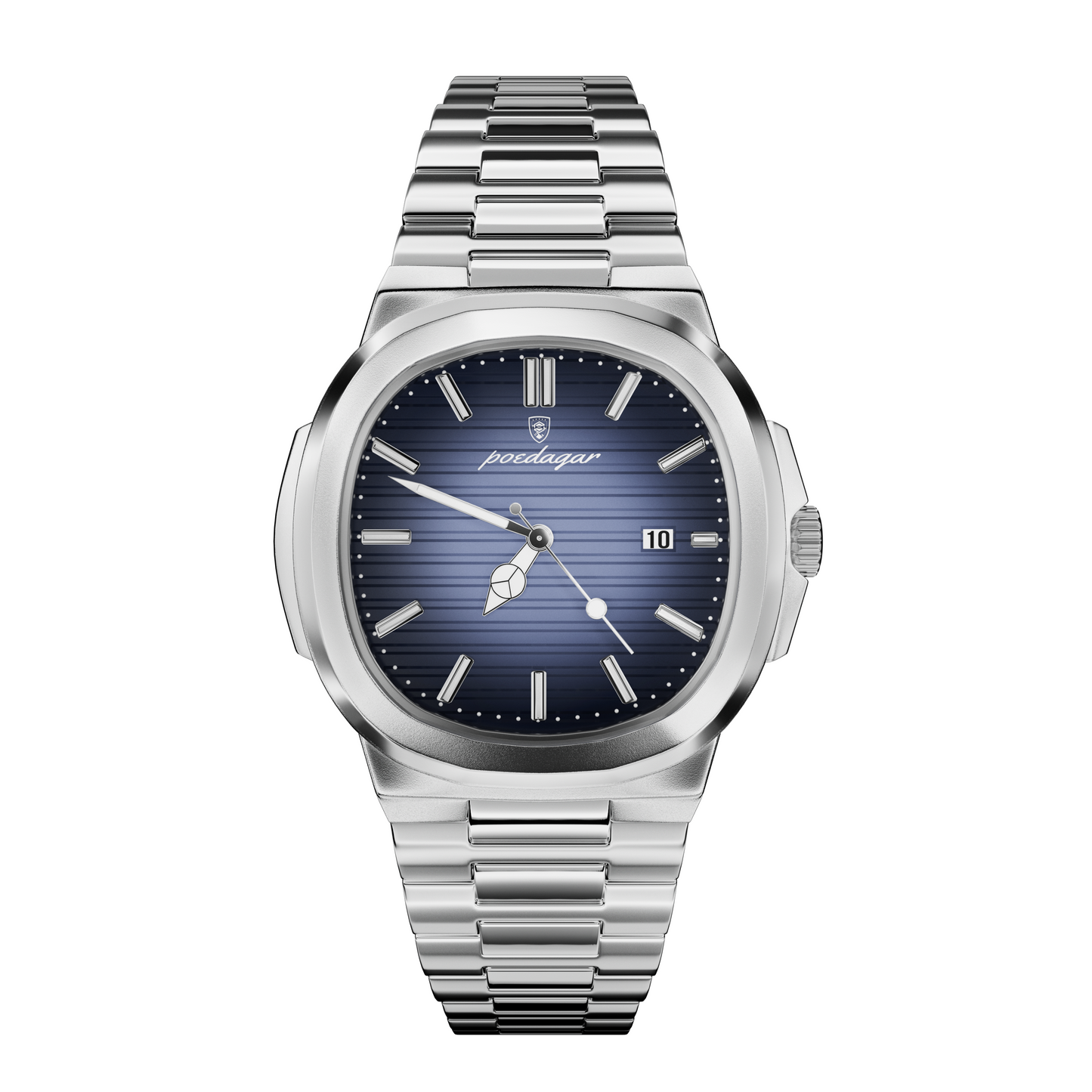 Nautiluz 41mm Watch - Premium Stainless Steel, Sapphire Crystal, Water-Resistant