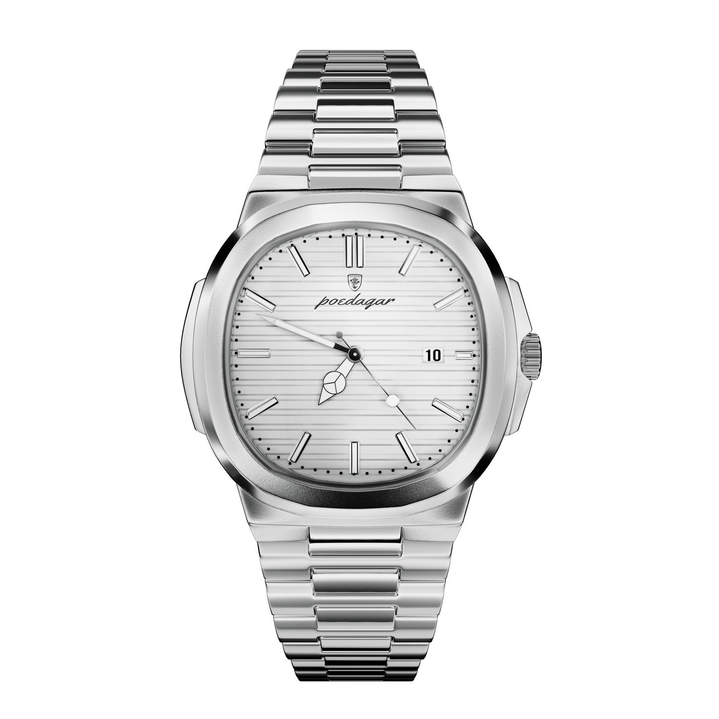 Nautiluz 41mm Watch - Premium Stainless Steel, Sapphire Crystal, Water-Resistant