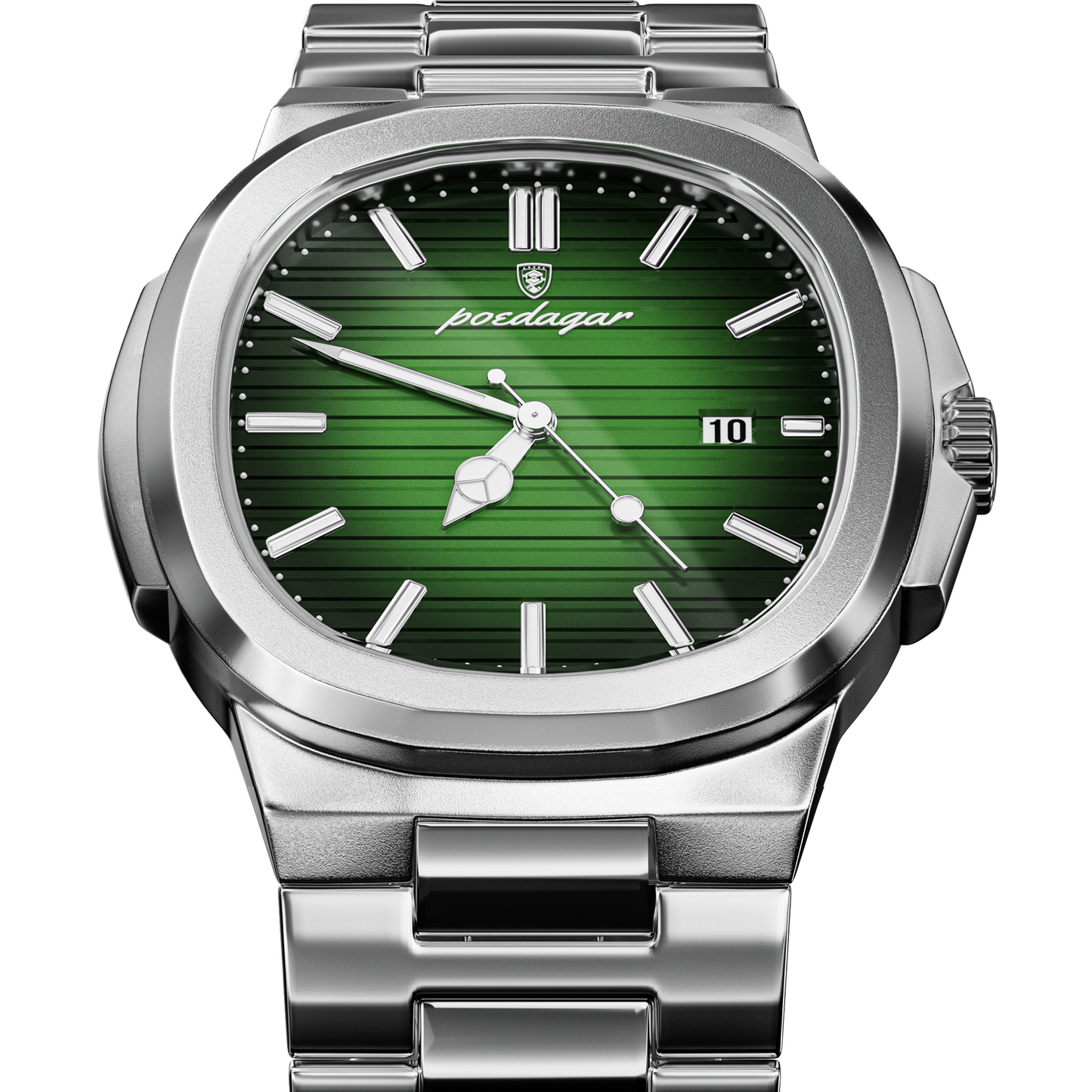 Nautiluz 41mm Watch - Premium Stainless Steel, Sapphire Crystal, Water-Resistant