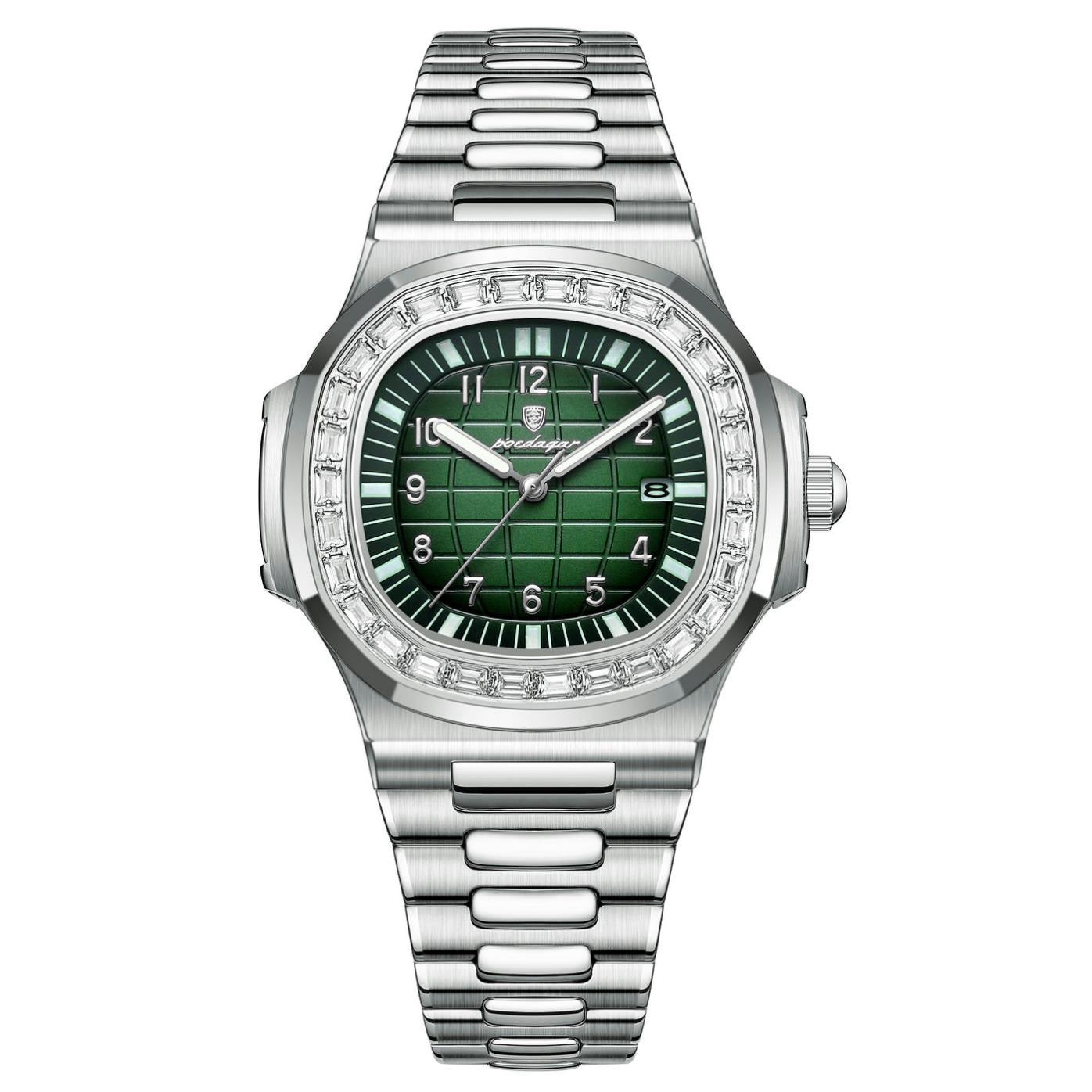 Titan 40mm Watch - Precision Quartz, Date, Luminous, Waterproof