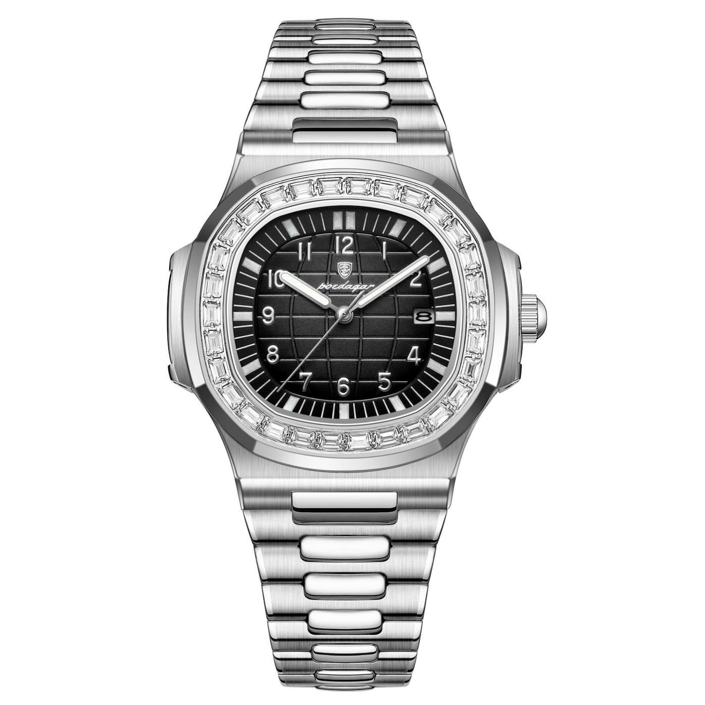 Titan 40mm Watch - Precision Quartz, Date, Luminous, Waterproof