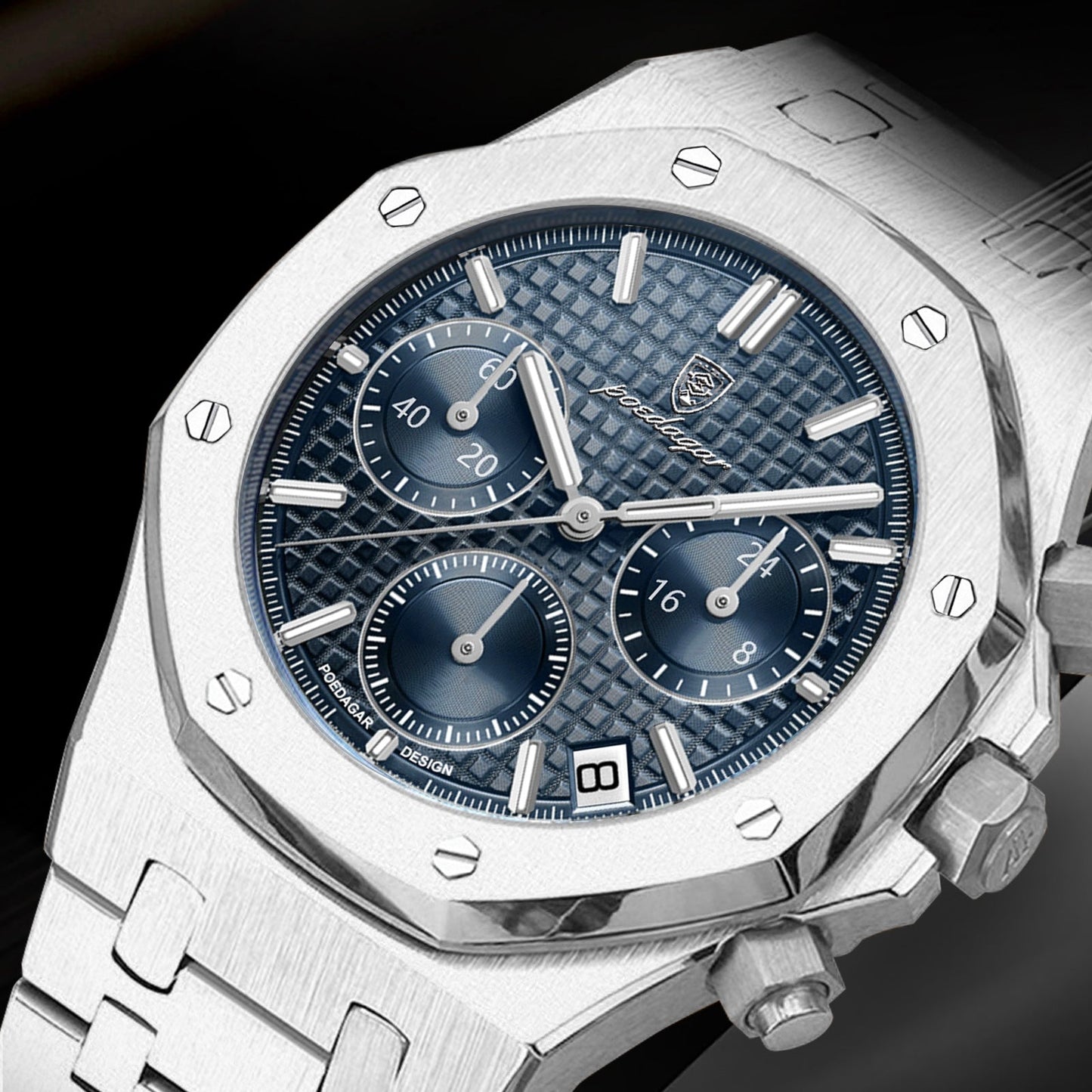 Serenade 42mm Watch - Chronograph, Date Calendar, Sapphire Crystal, Waterproof