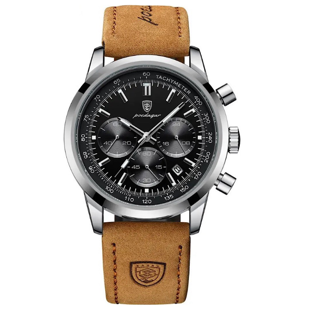 Eclipse 41mm Watch - Precision Quartz, Chronograph, Sapphire Crystal, Waterproof