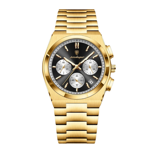 Relógio Prestige 40mm - Quartzo Japonês, Aço Inoxidável, Resistente à Água