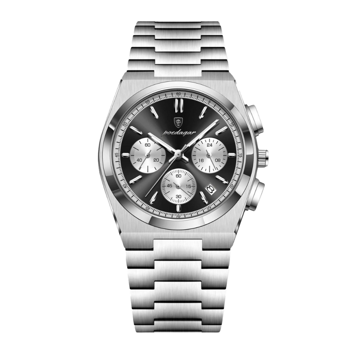 Prestige 40mm Watch - Japanese Quartz, Stainless Steel, Water-Resistant