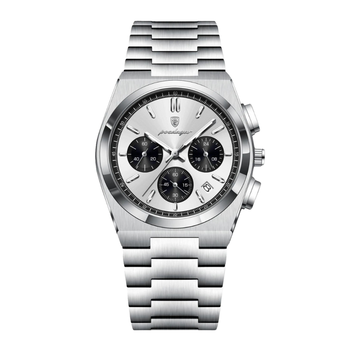 Prestige 40mm Watch - Japanese Quartz, Stainless Steel, Water-Resistant
