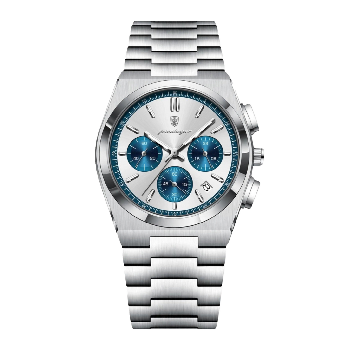 Prestige 40mm Watch - Japanese Quartz, Stainless Steel, Water-Resistant