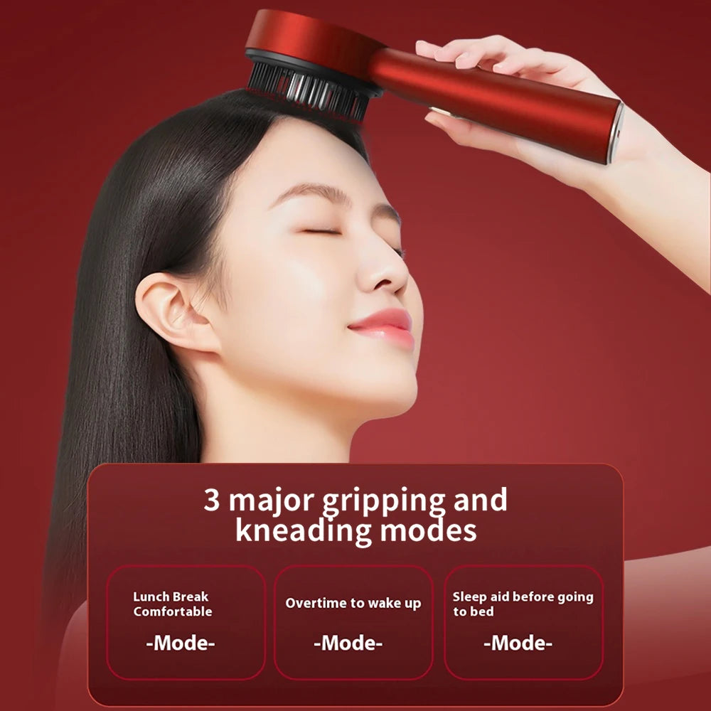 Red Light Hair Rejuvenation Scalp Massager