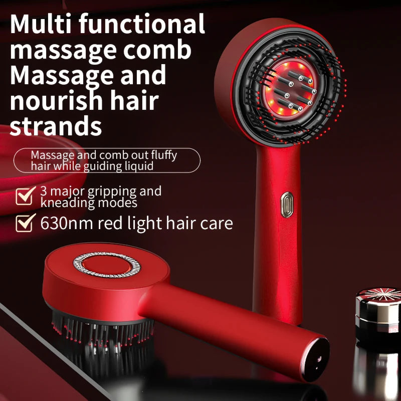 Red Light Hair Rejuvenation Scalp Massager