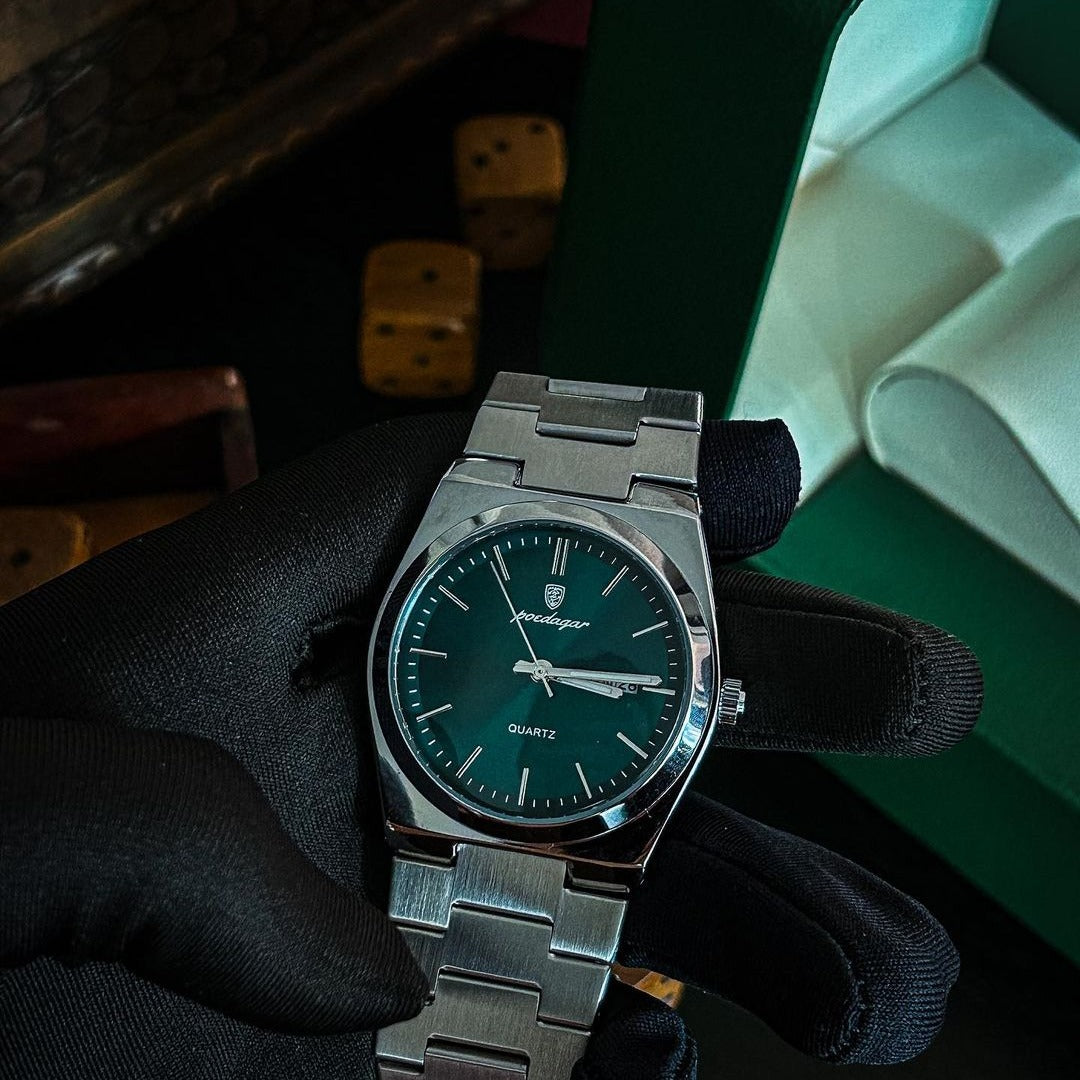 Oak 41mm Watch - Quartz Multifunction, Sapphire Crystal, Water-Resistant