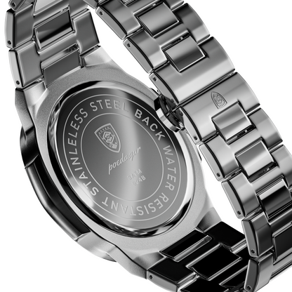 Nautiluz 41mm Watch - Premium Stainless Steel, Sapphire Crystal, Water-Resistant