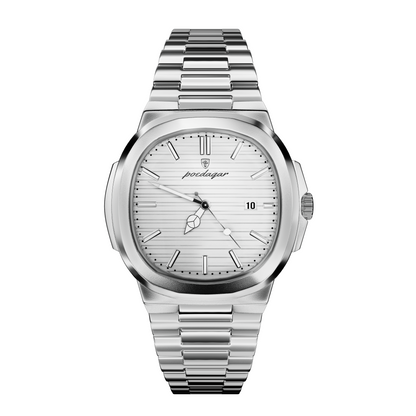 Nautiluz 41mm Watch - Premium Stainless Steel, Sapphire Crystal, Water-Resistant