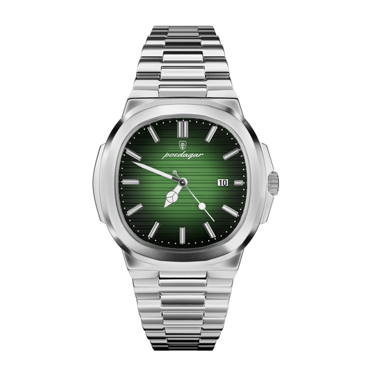 Nautiluz 41mm Watch - Premium Stainless Steel, Sapphire Crystal, Water-Resistant