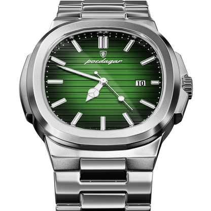 Nautiluz 41mm Watch - Premium Stainless Steel, Sapphire Crystal, Water-Resistant