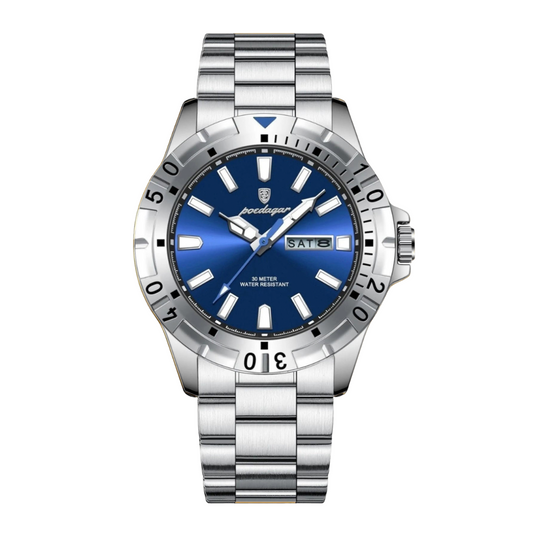 Noble 40mm Watch - Japanese Quartz, Stainless Steel, Water-Resistant