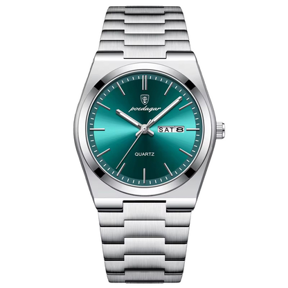 Oak 41mm Watch - Quartz Multifunction, Sapphire Crystal, Water-Resistant