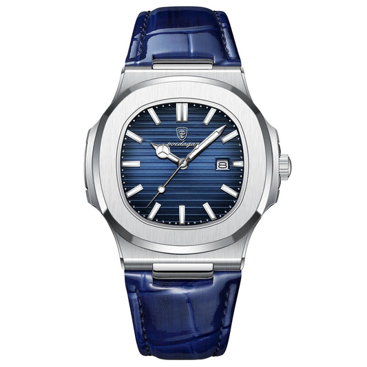Regalia 41mm Watch - Precision Quartz, Date, Luminous, Waterproof