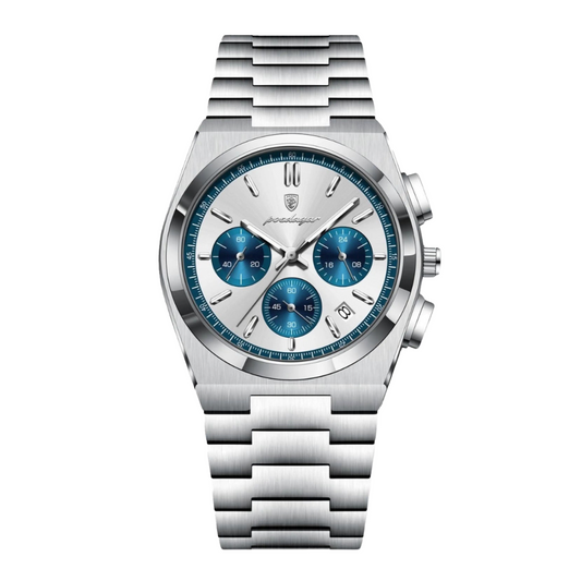 Prestige 40mm Watch - Japanese Quartz, Stainless Steel, Water-Resistant