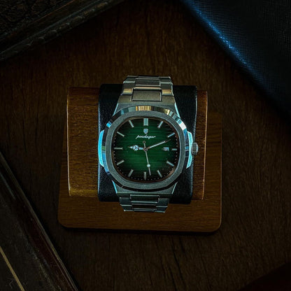 Nautiluz 41mm Watch - Premium Stainless Steel, Sapphire Crystal, Water-Resistant