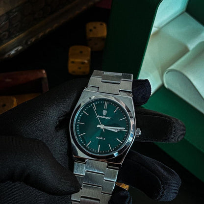 Oak 41mm Watch - Quartz Multifunction, Sapphire Crystal, Water-Resistant